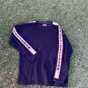 Harley Davidson Logo Crewneck Sweater